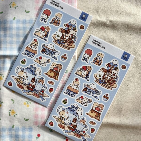 Hwang Daram Tea Time Sticker Sheet