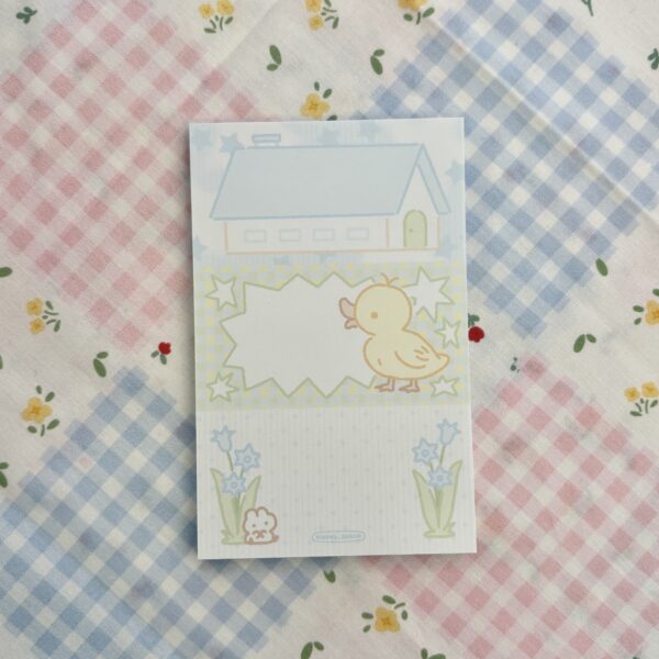 Hwang Daram Duck Farm Memo Pad