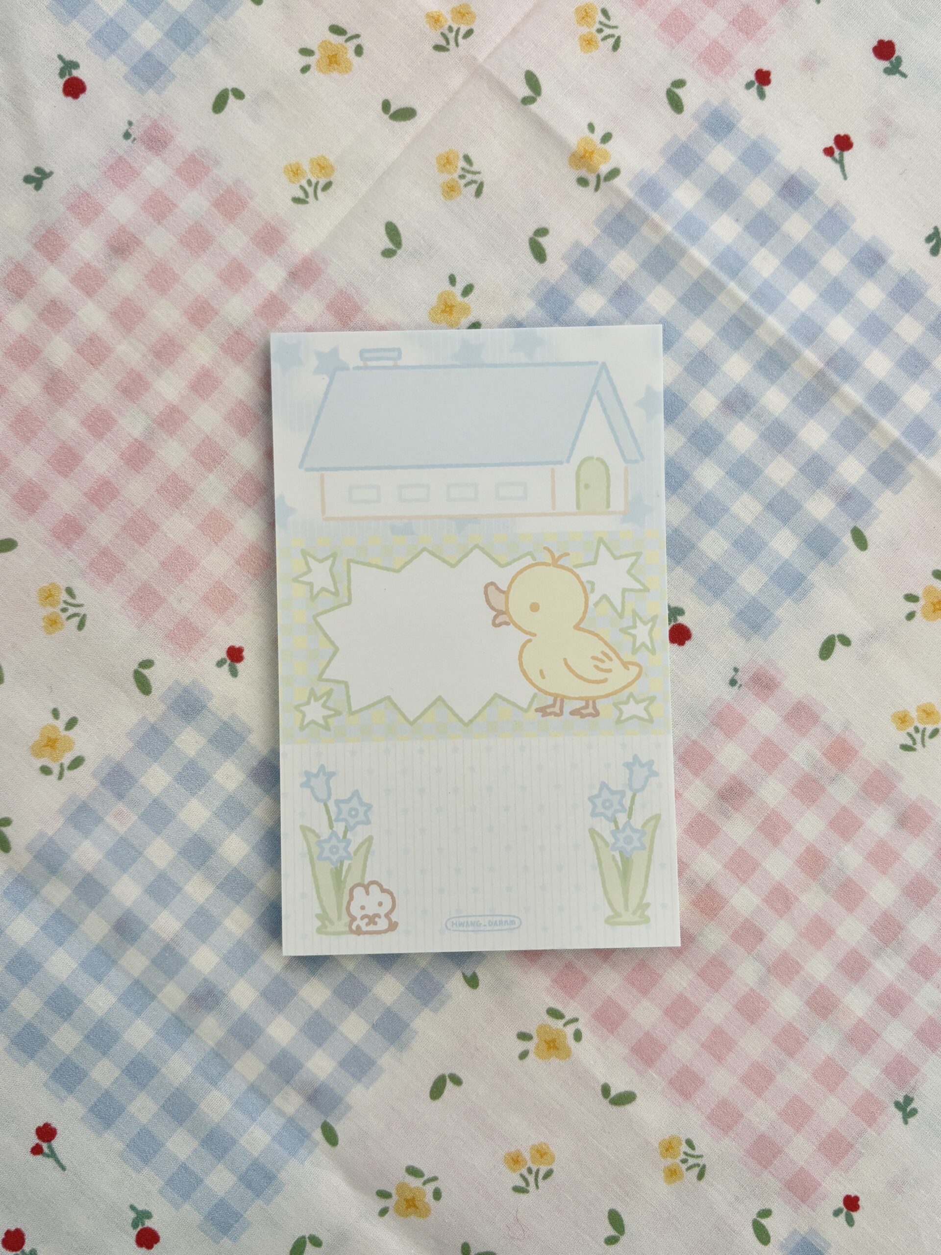 Hwang Daram Duck Farm Memo Pad