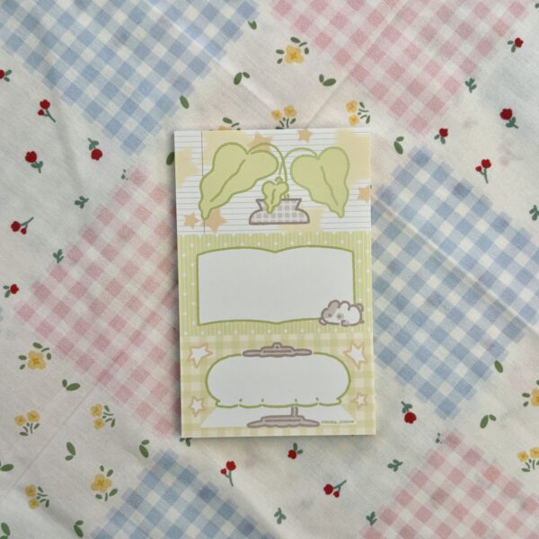 Hwang Daram Plants & Lighting Memo Pad