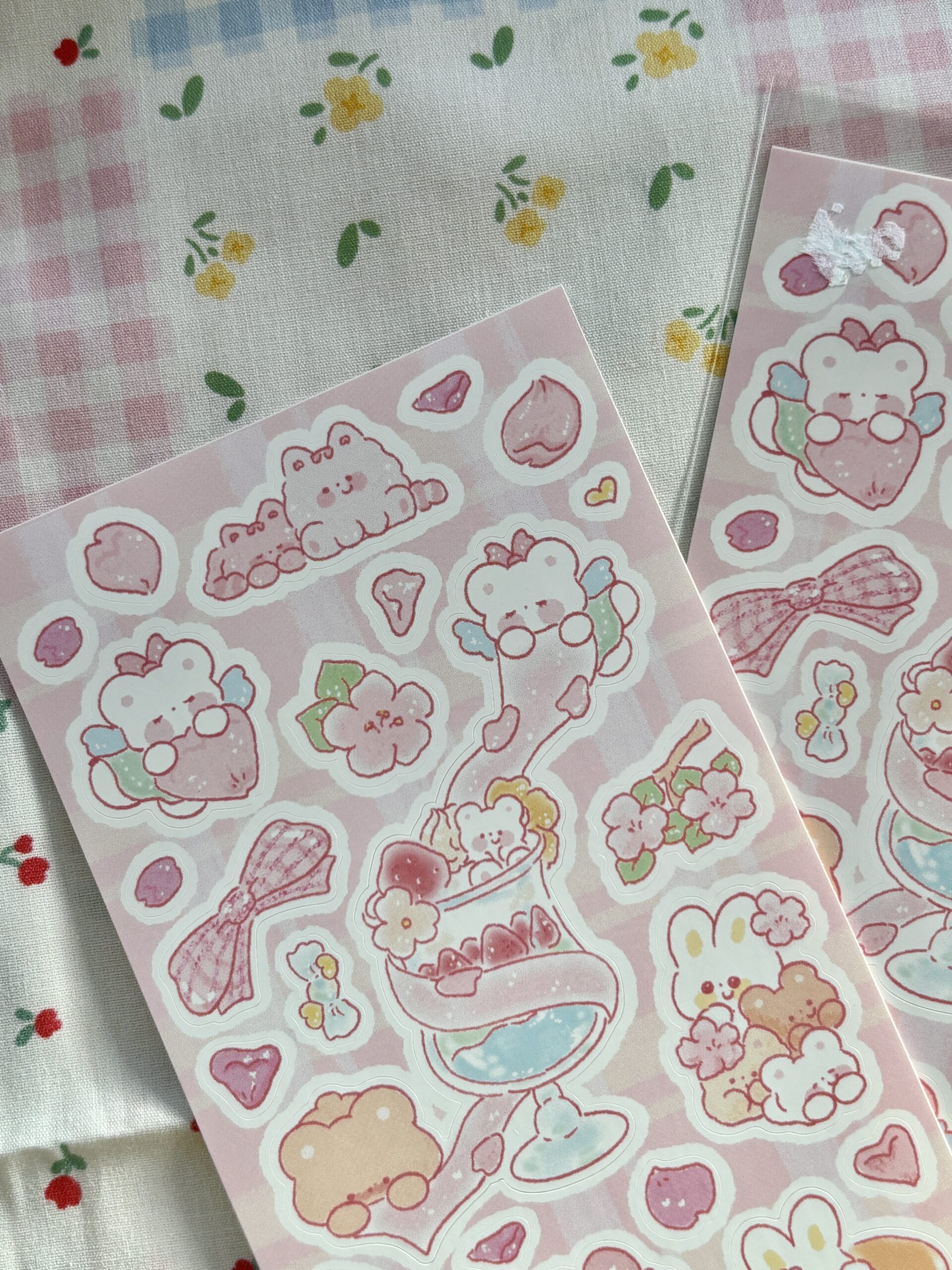 Ozzi Day Cherry Blossom Dessert Sticker Sheet - Image 3
