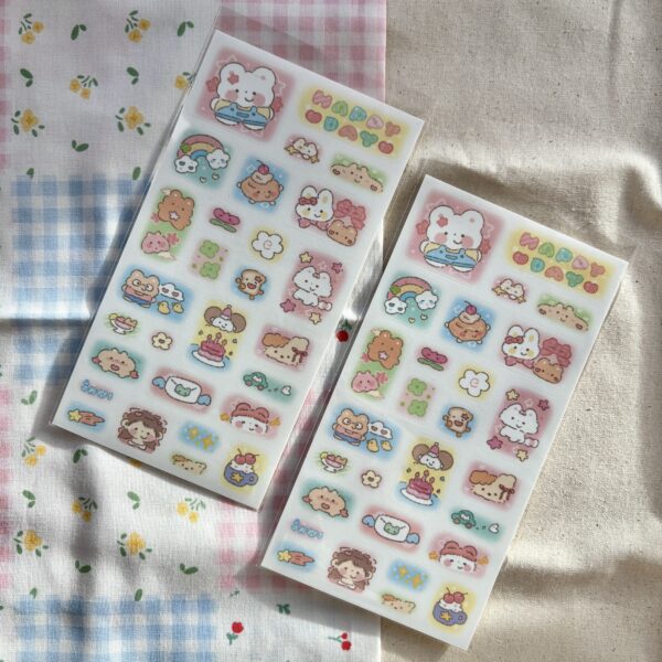 Ozzi Day Happy Day Sticker Sheet