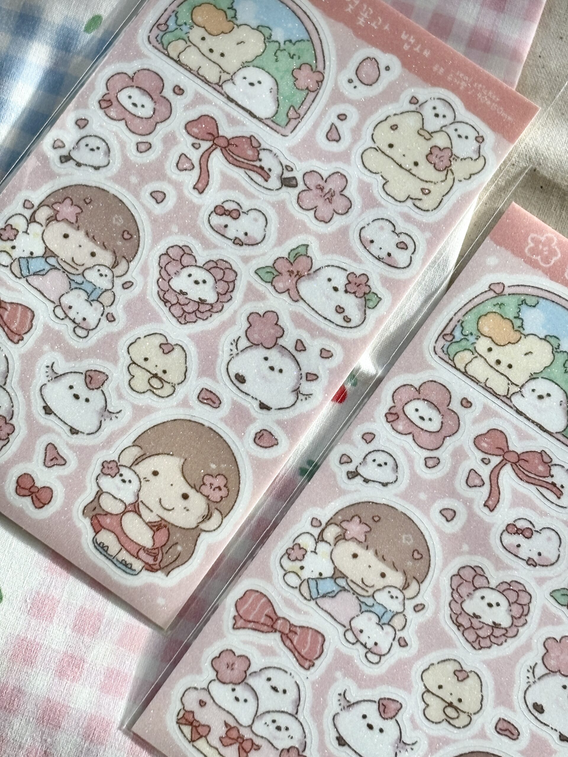 Ozzi Day Cherry Blossoms and Baby Birds Sticker Sheet - Image 2