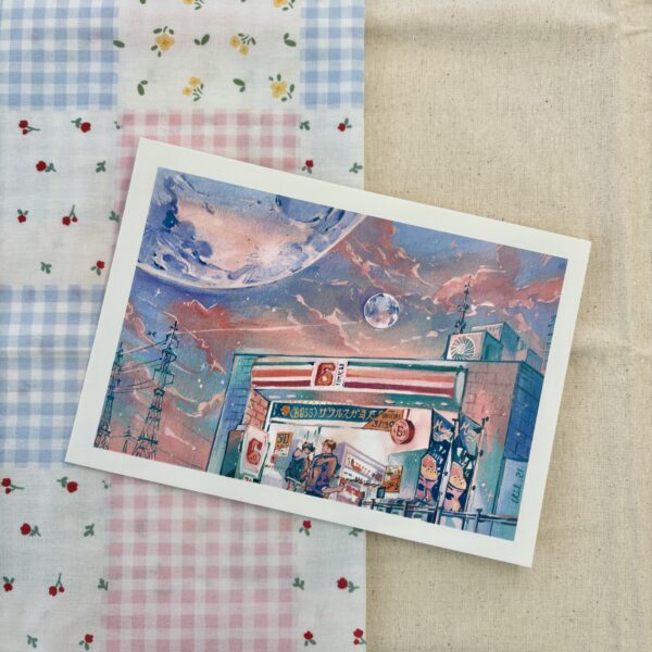 Kiloom "Two Moons" Art Print